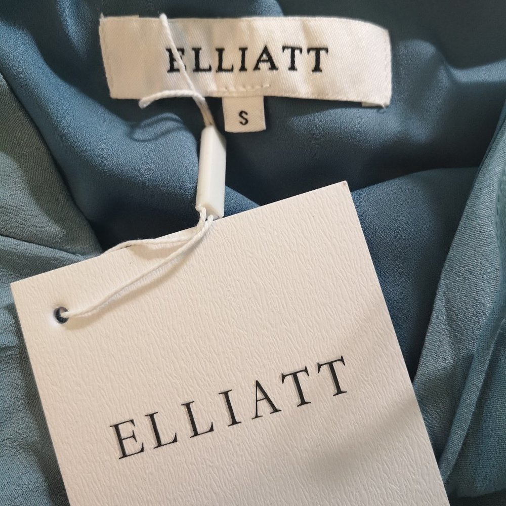 NEW - ELLIATT - Rapture Sleeveless Ruffle Slip Long Maxi Dress - Picture 8 of 9